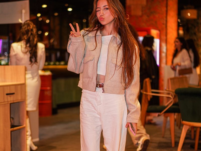 Fashion photography in Morocco — Cream jacket look