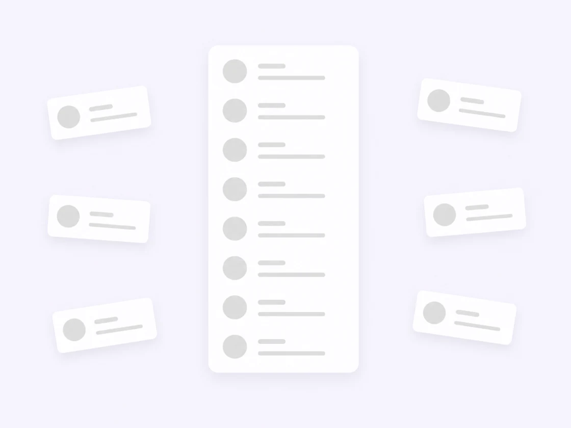 Carnet d'adresses : une liste de contacts uniforme, sans étapes ni scoring ni propriétaire